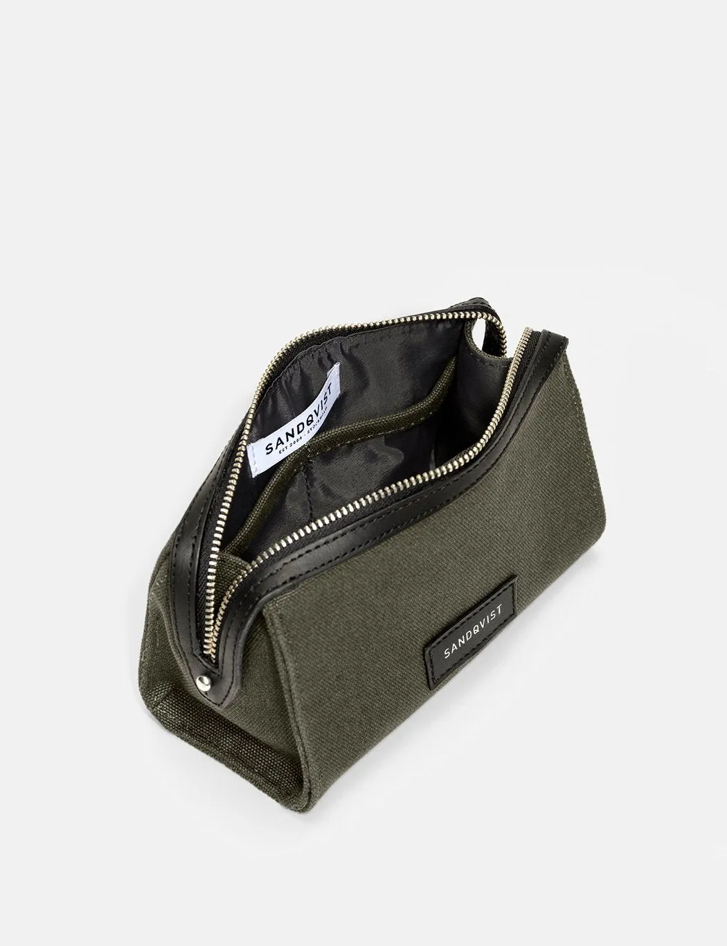 Sandqvist Ina Wash Bag - Beluga Green