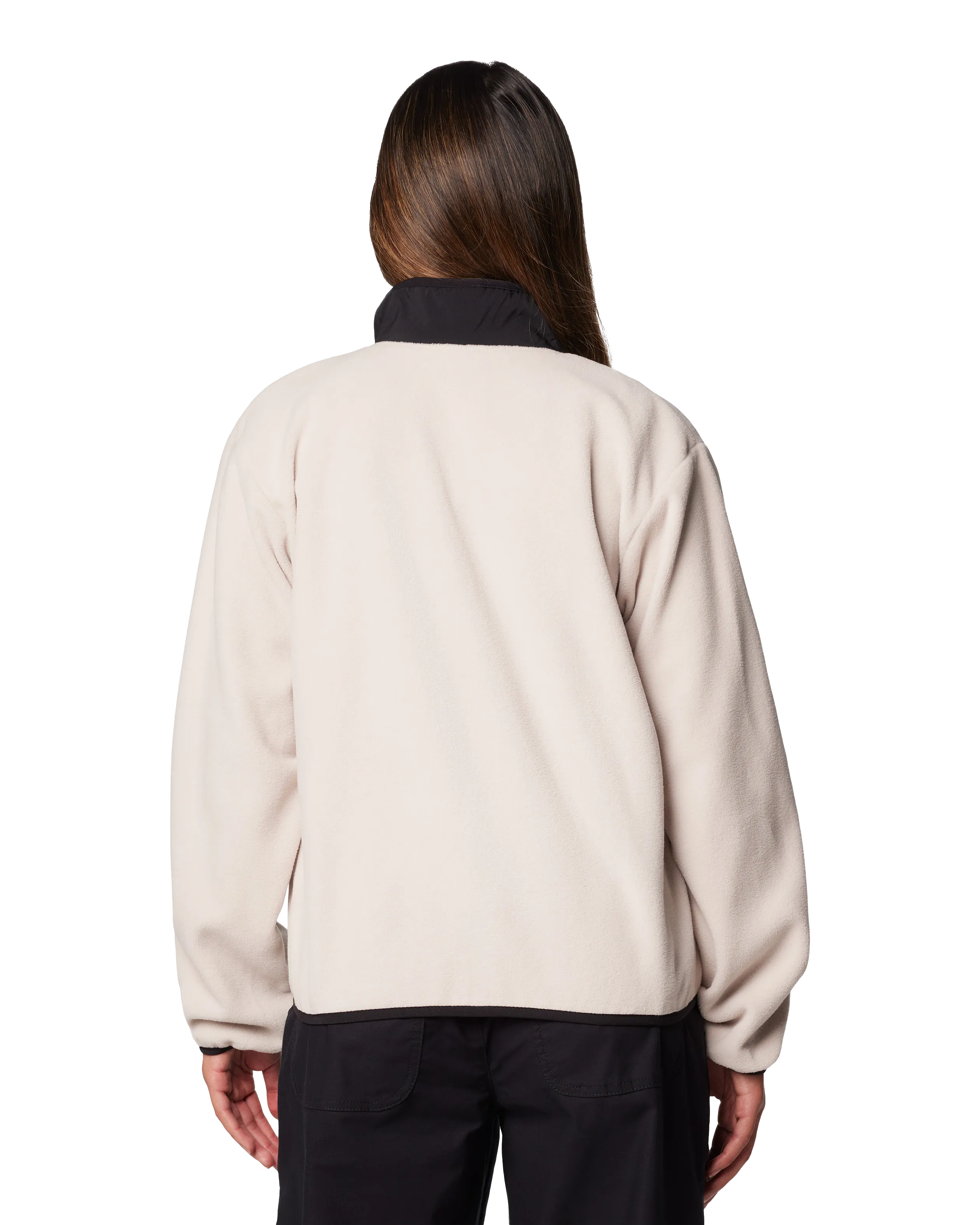 Sequoia Grove Zip Fleece Jacket in Dark Stone & Black