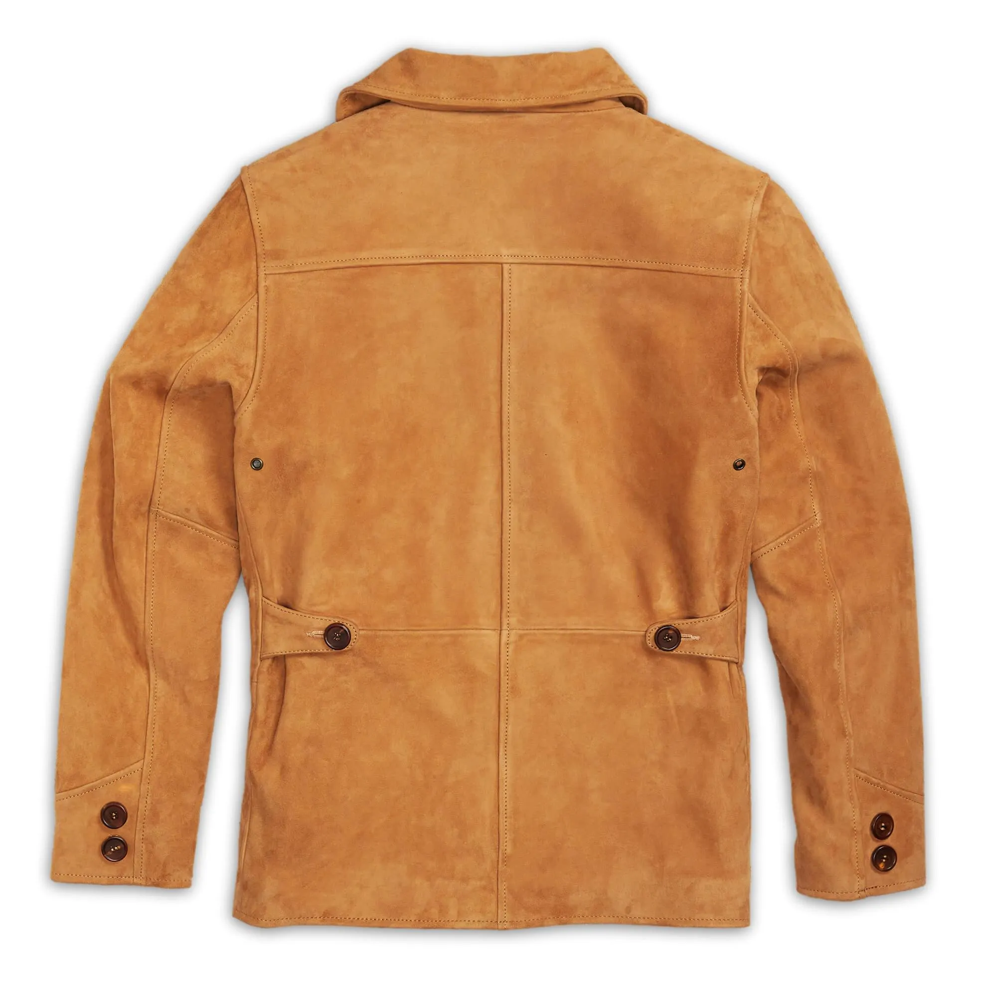 Shawl Collar Suede Jacket