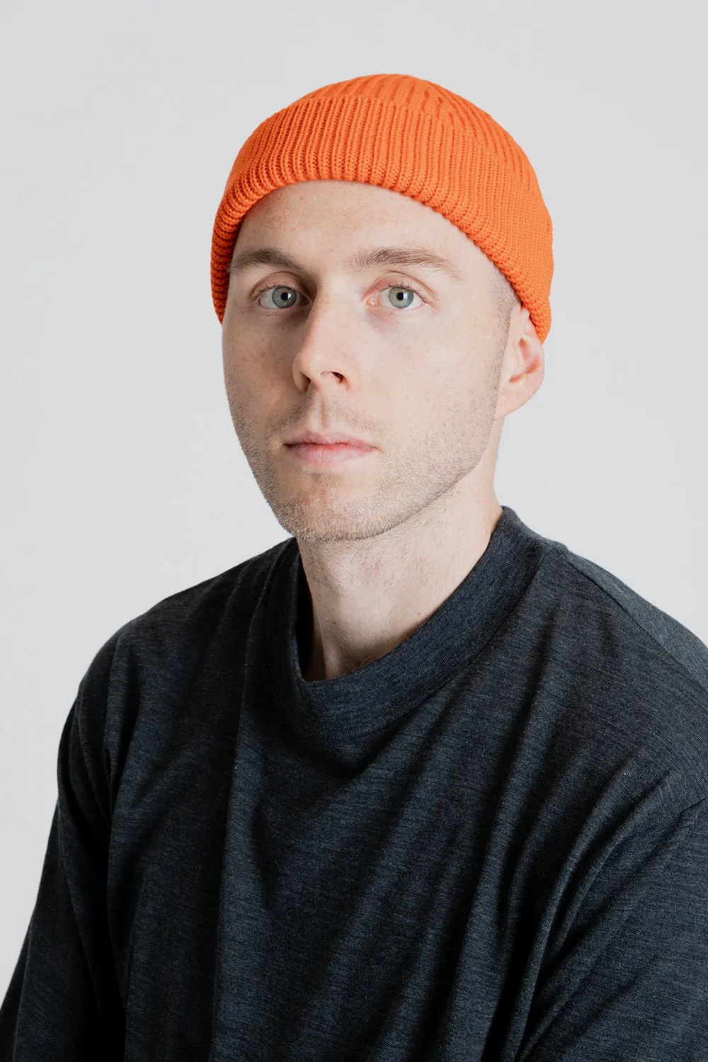 Short Beanie - Orange