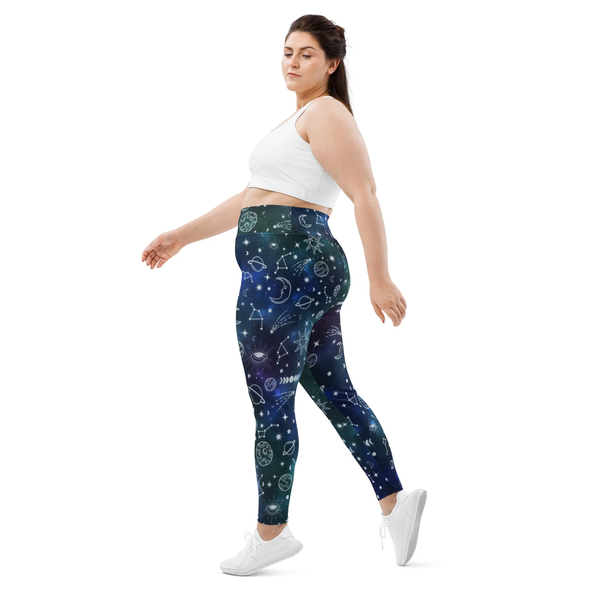Spiritual Doodles Plus Size Leggings