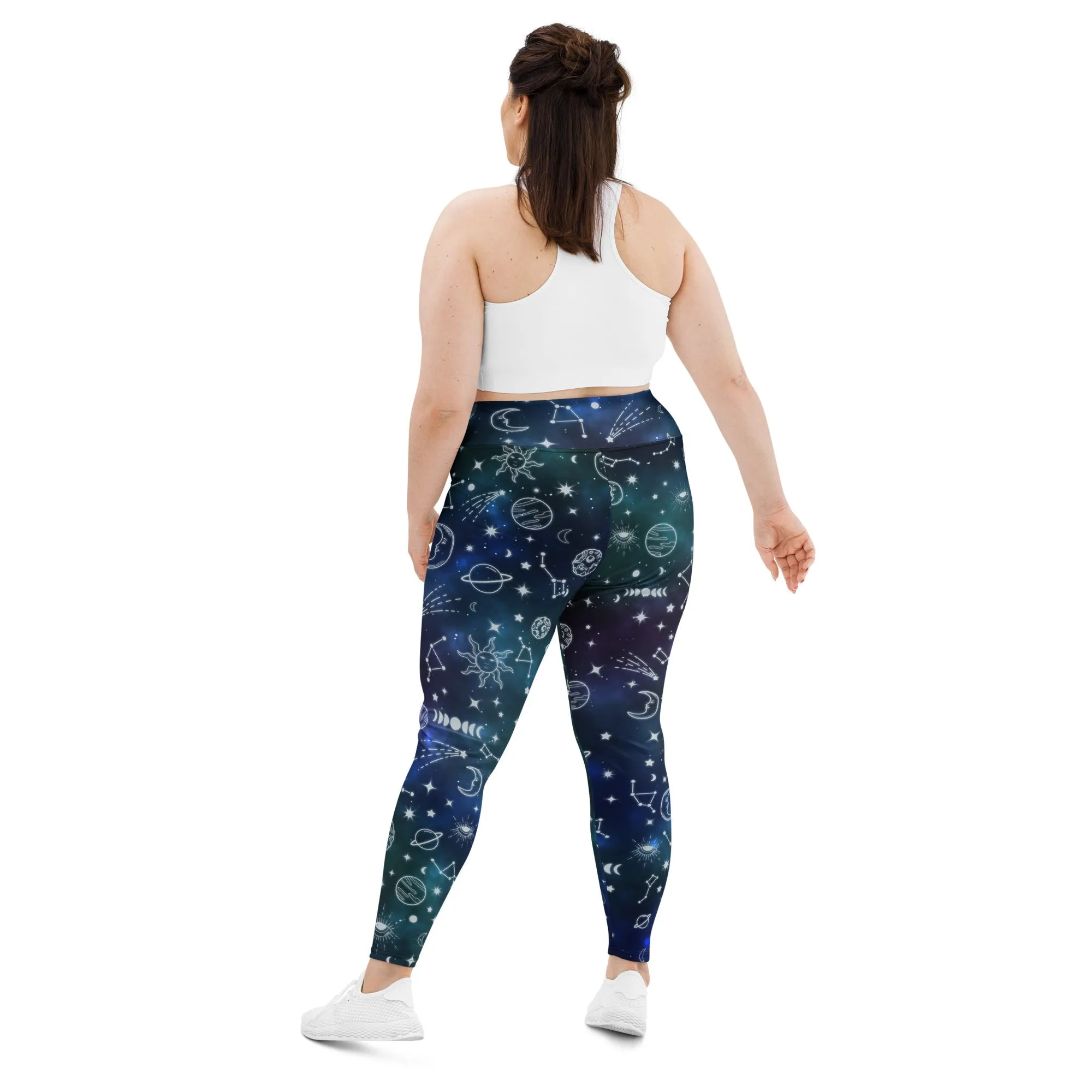 Spiritual Doodles Plus Size Leggings