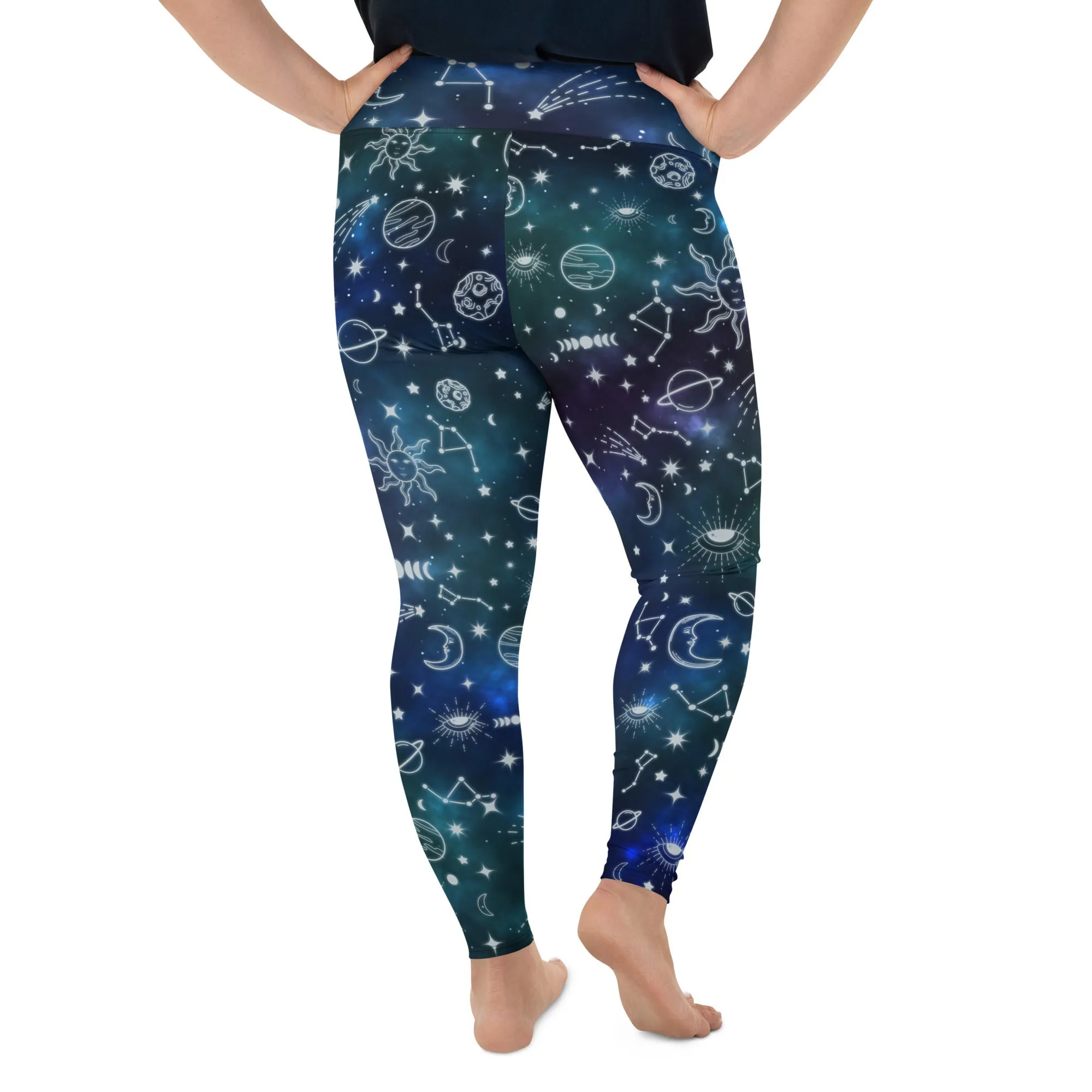 Spiritual Doodles Plus Size Leggings