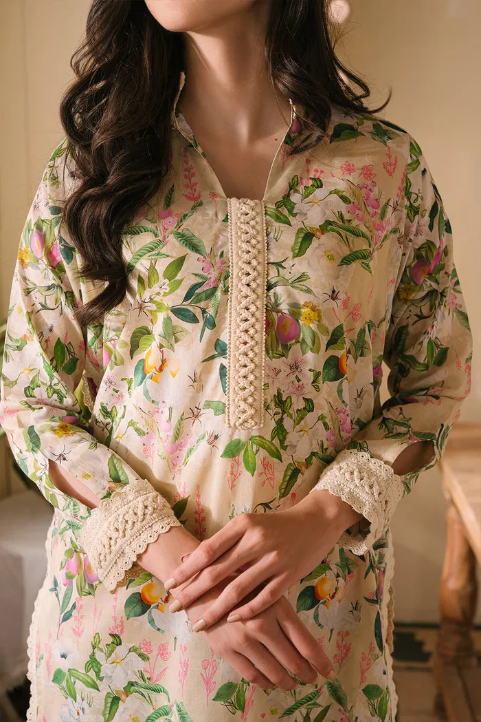Ss Printed Lawn '24 - Spanish Dreams Matching Set