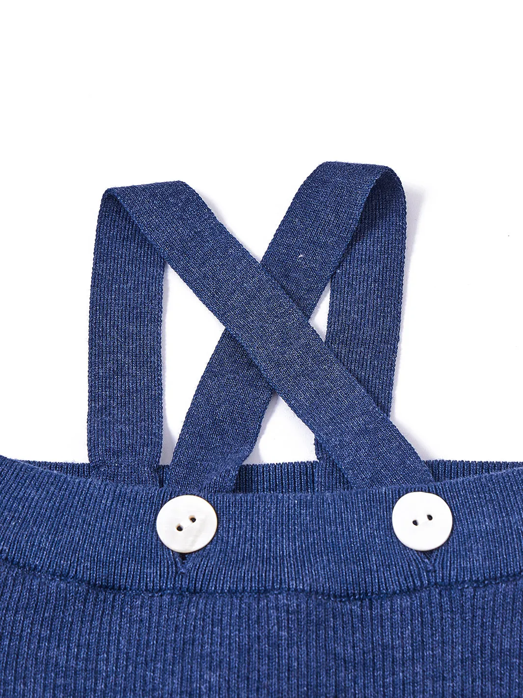 Straps Overall - Blue Grey Mix