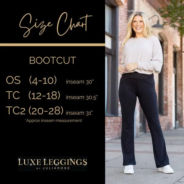 The Cassie Charcoal Bootcut Leggings Round 2
