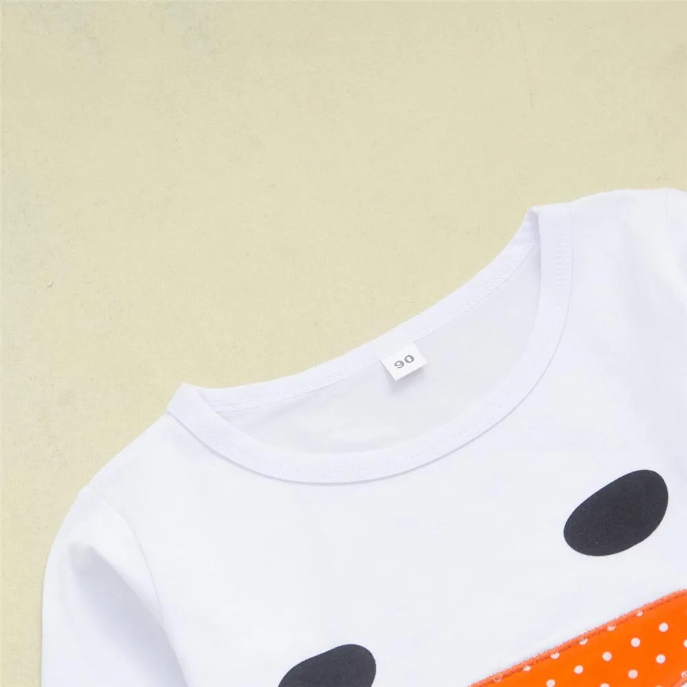 Toddler Girls Polka Dot Long Sleeve Top & Flared Pants Toddler Girls Wholesale
