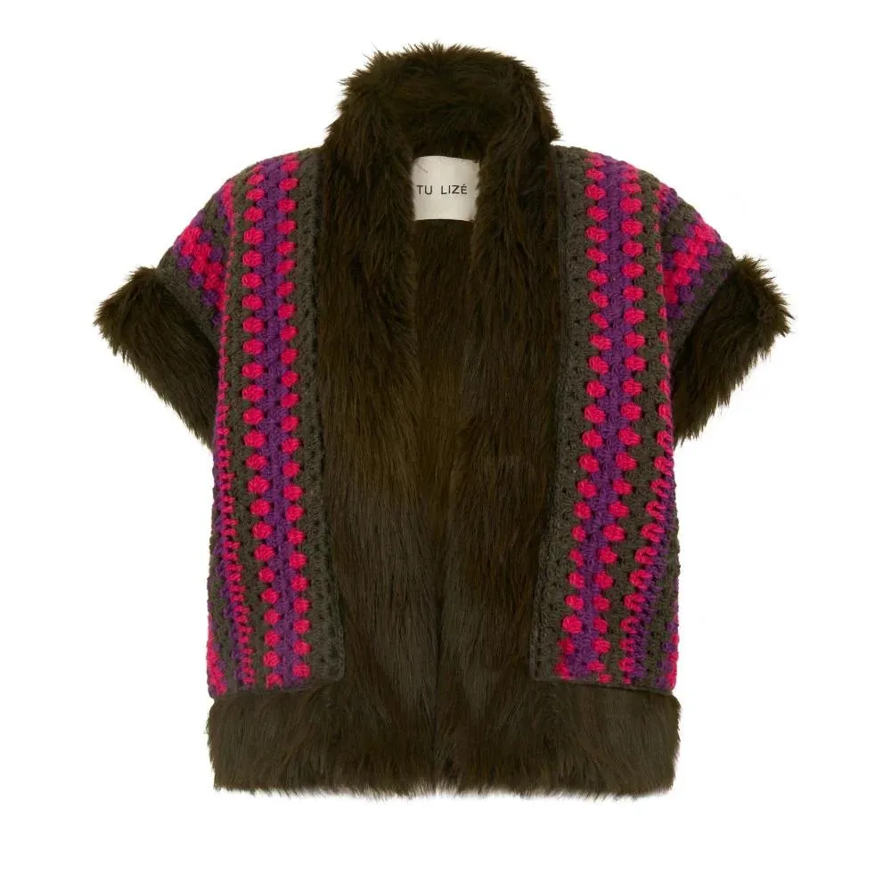 TU LIZE' Gilet Crochet 6650