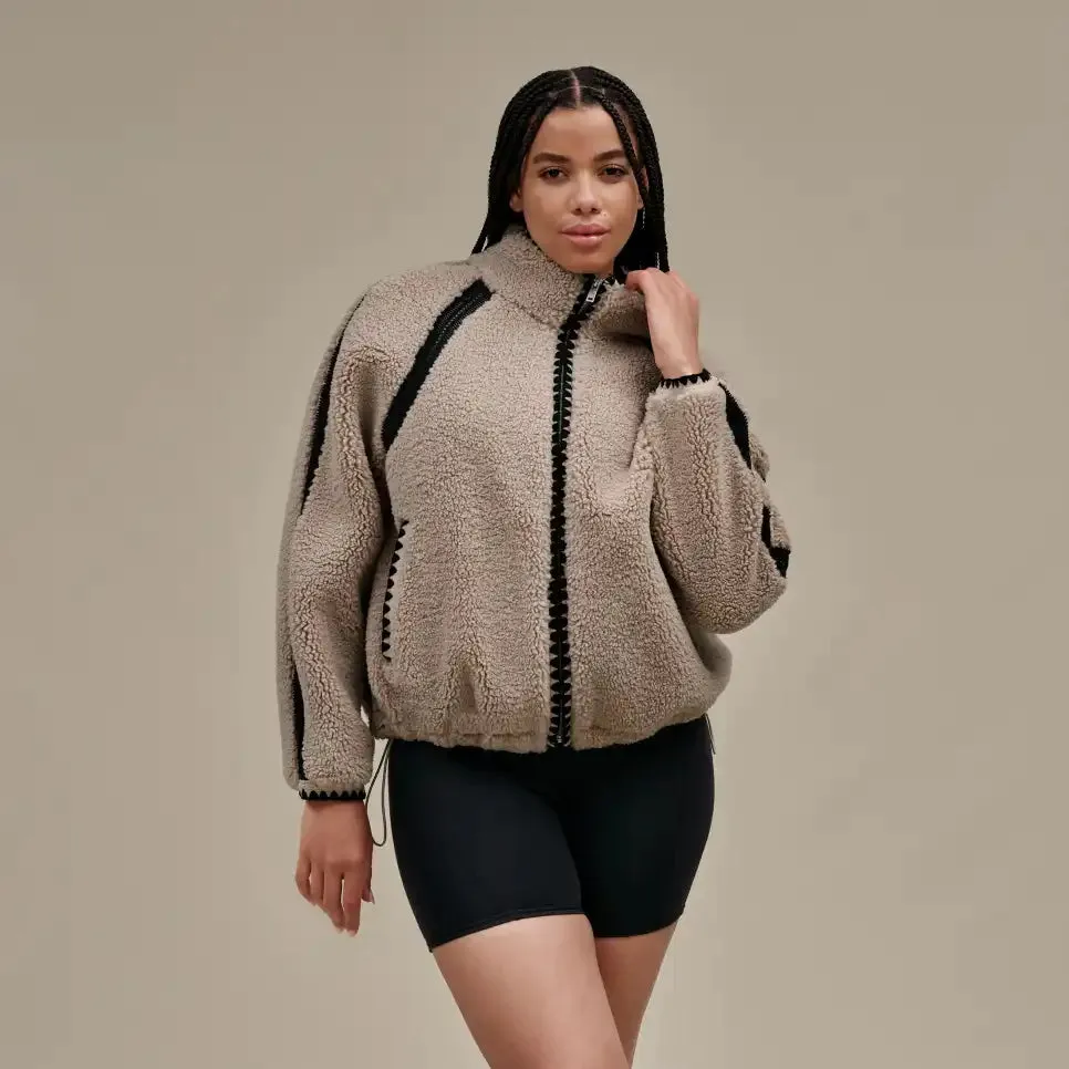 UGG®Women's Nikia Crochet UGGfluff Jacket