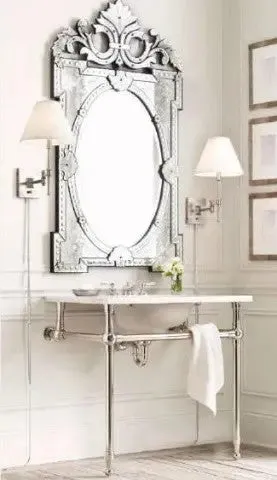 Venetian Mirror for Wash Basin Mirror VD-PI-649