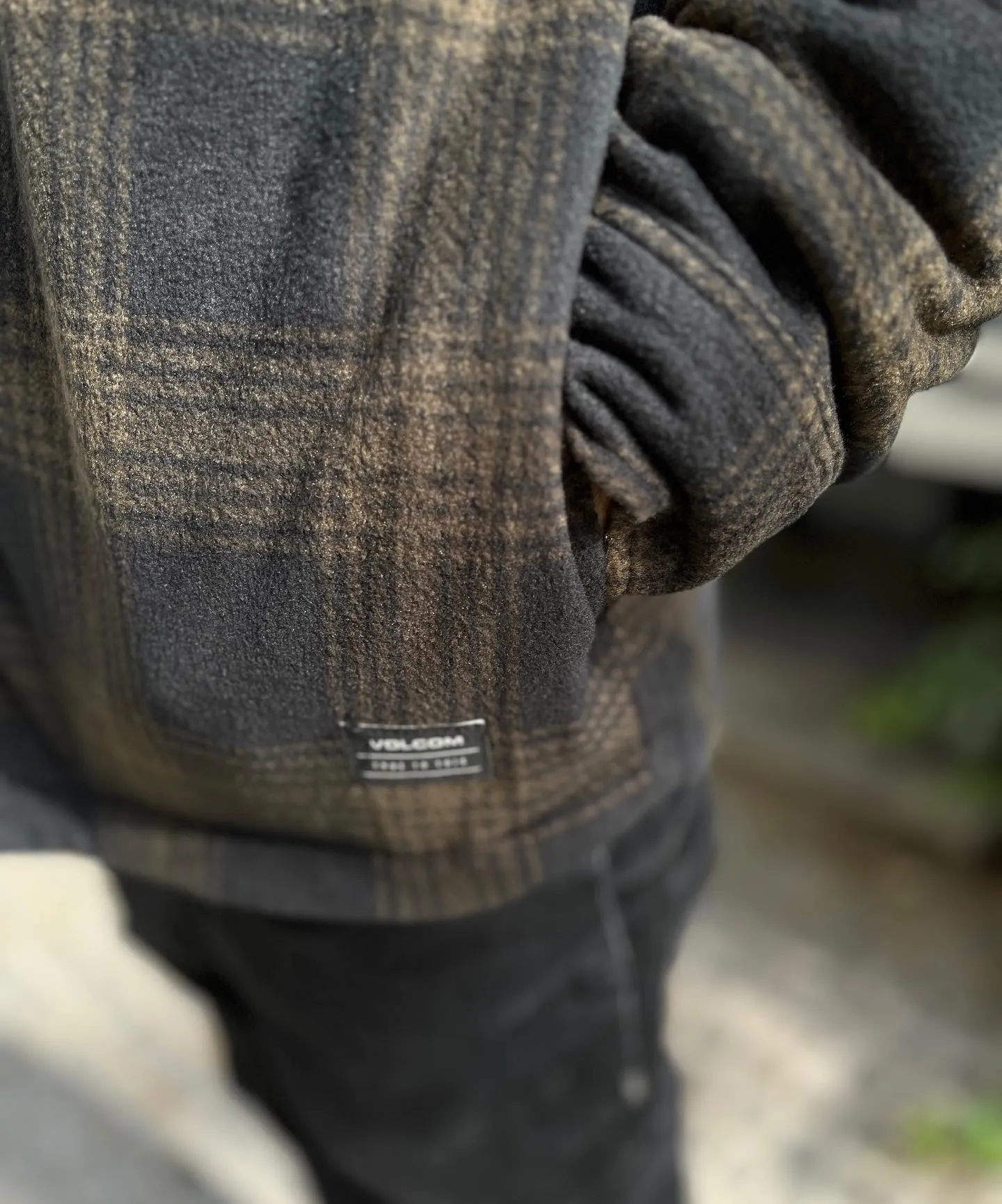 VOLCOM Bowered Fleece Jacket (bison)