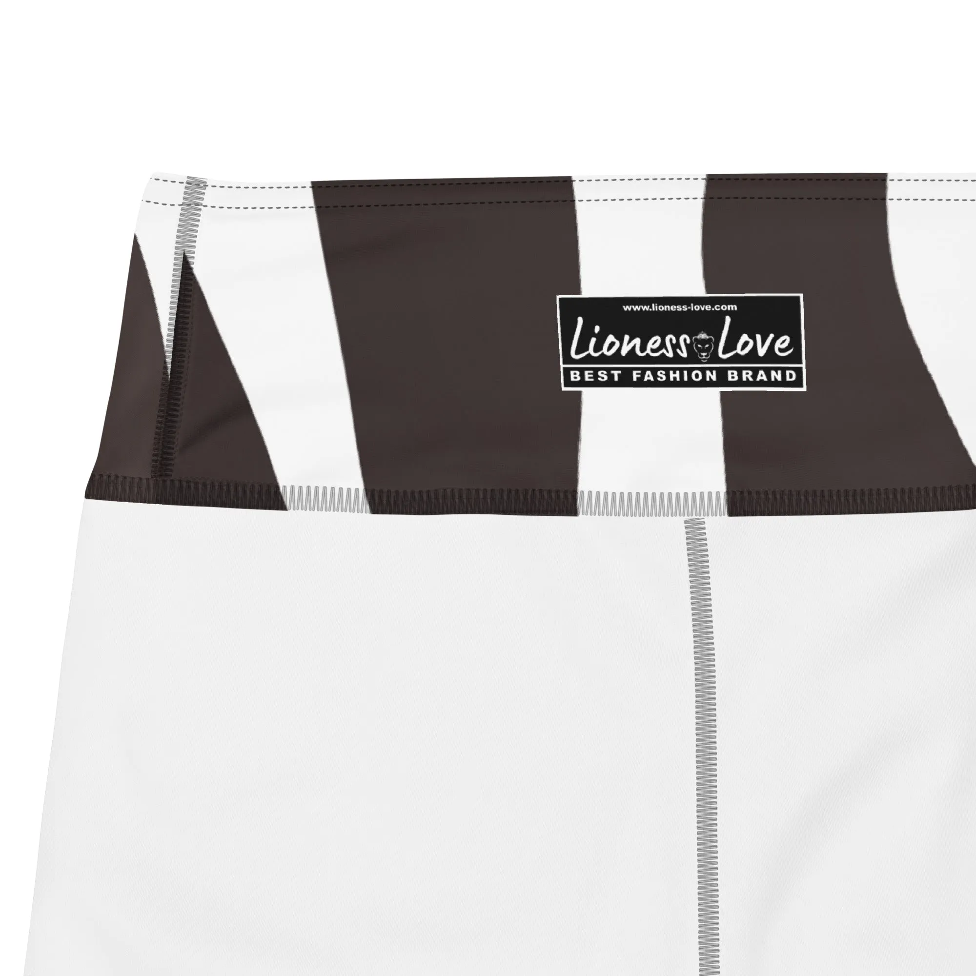 White and Black Zebra Yoga Capri Leggings | Fitness Capri Leggings, lioness-love