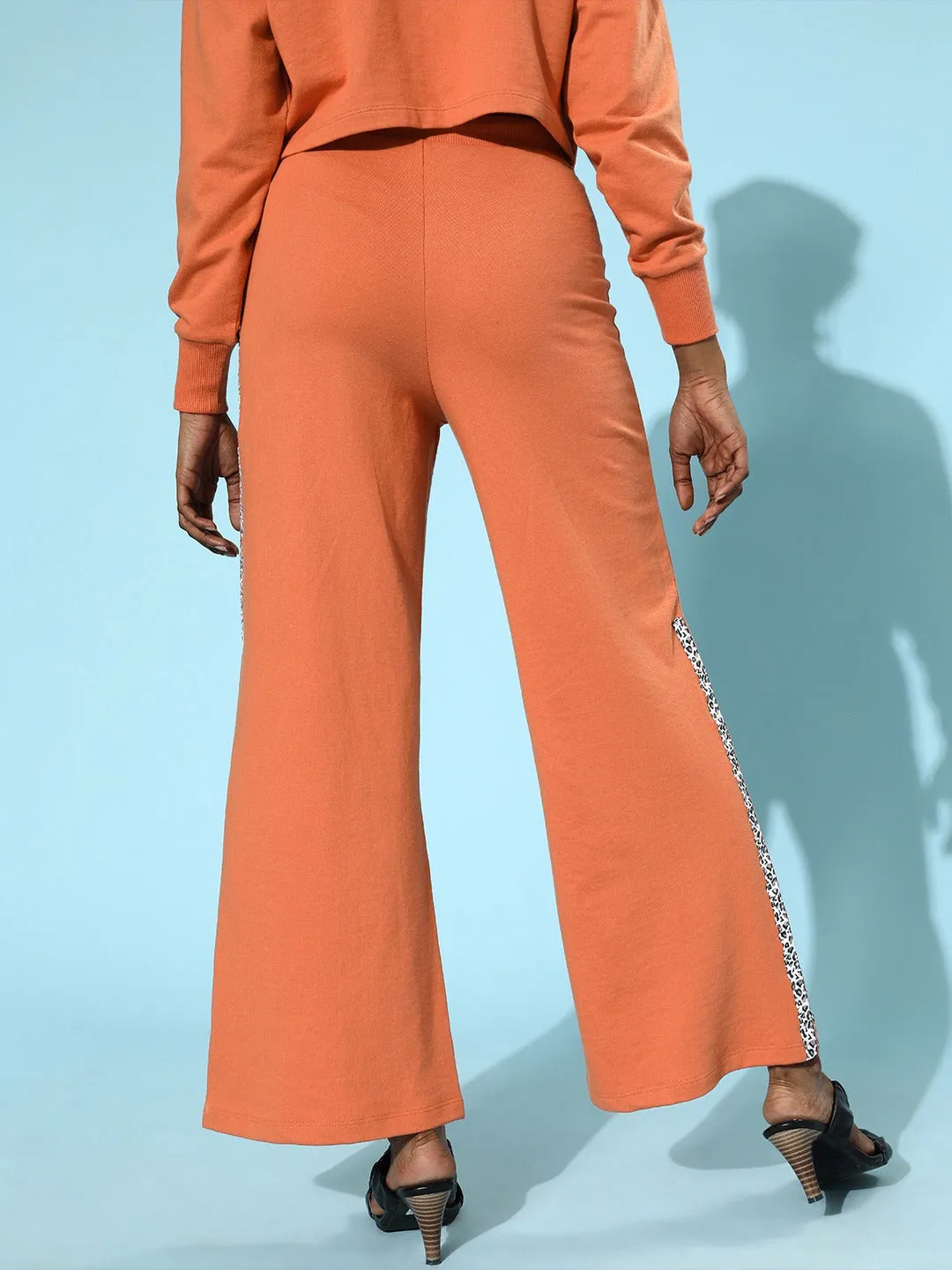 Women Coral Terry Animal Tape Wide