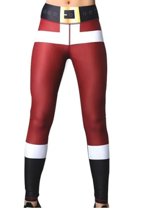 Women's Elastic High Waist Fitness Leggings