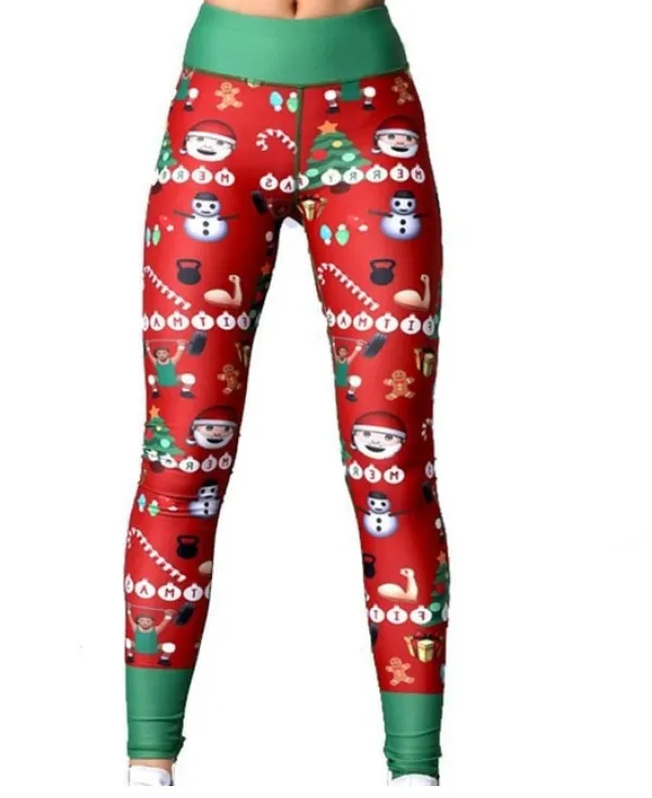 Women's Elastic High Waist Fitness Leggings