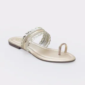 Women's Fancy To-Ring Flats