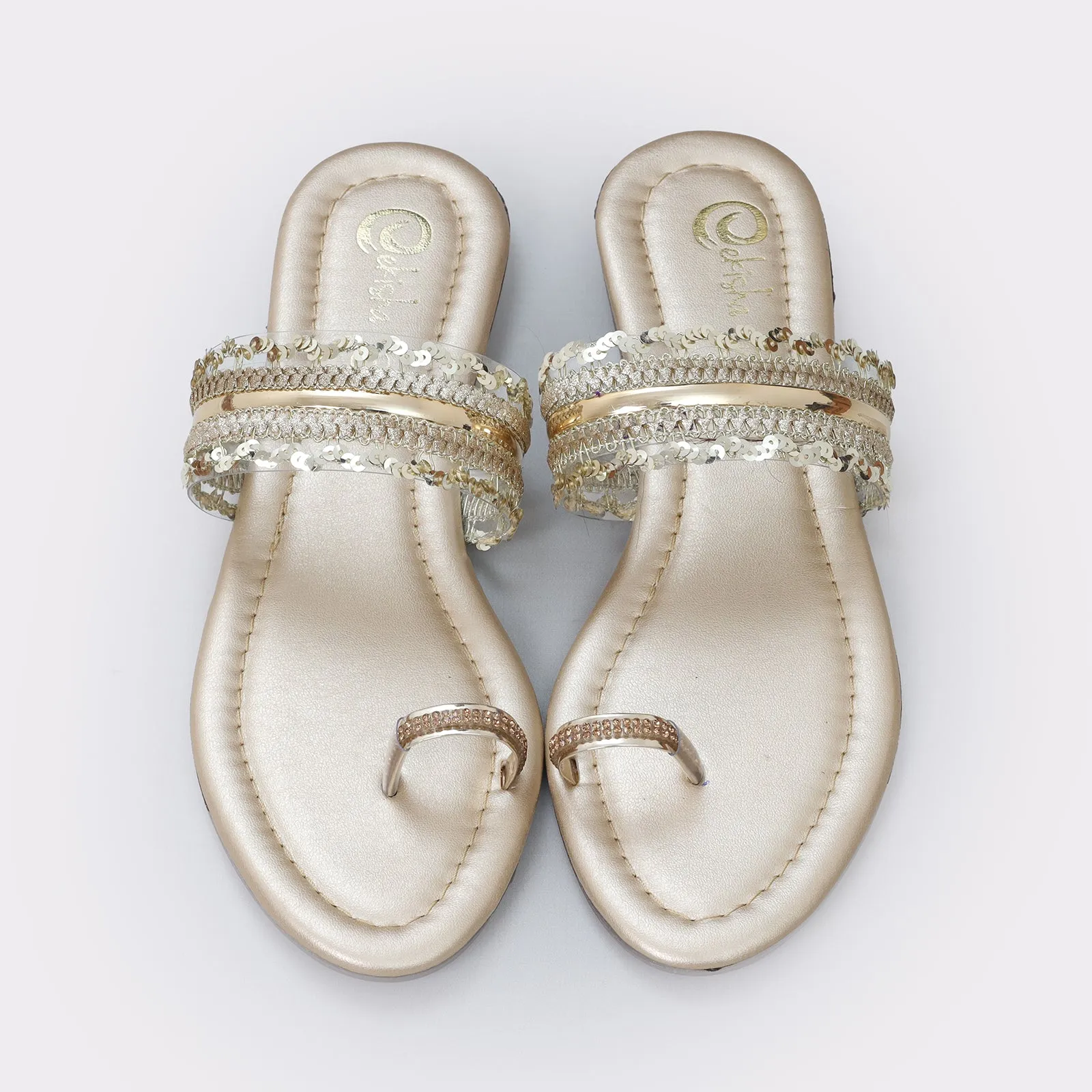 Women's Fancy To-Ring Flats