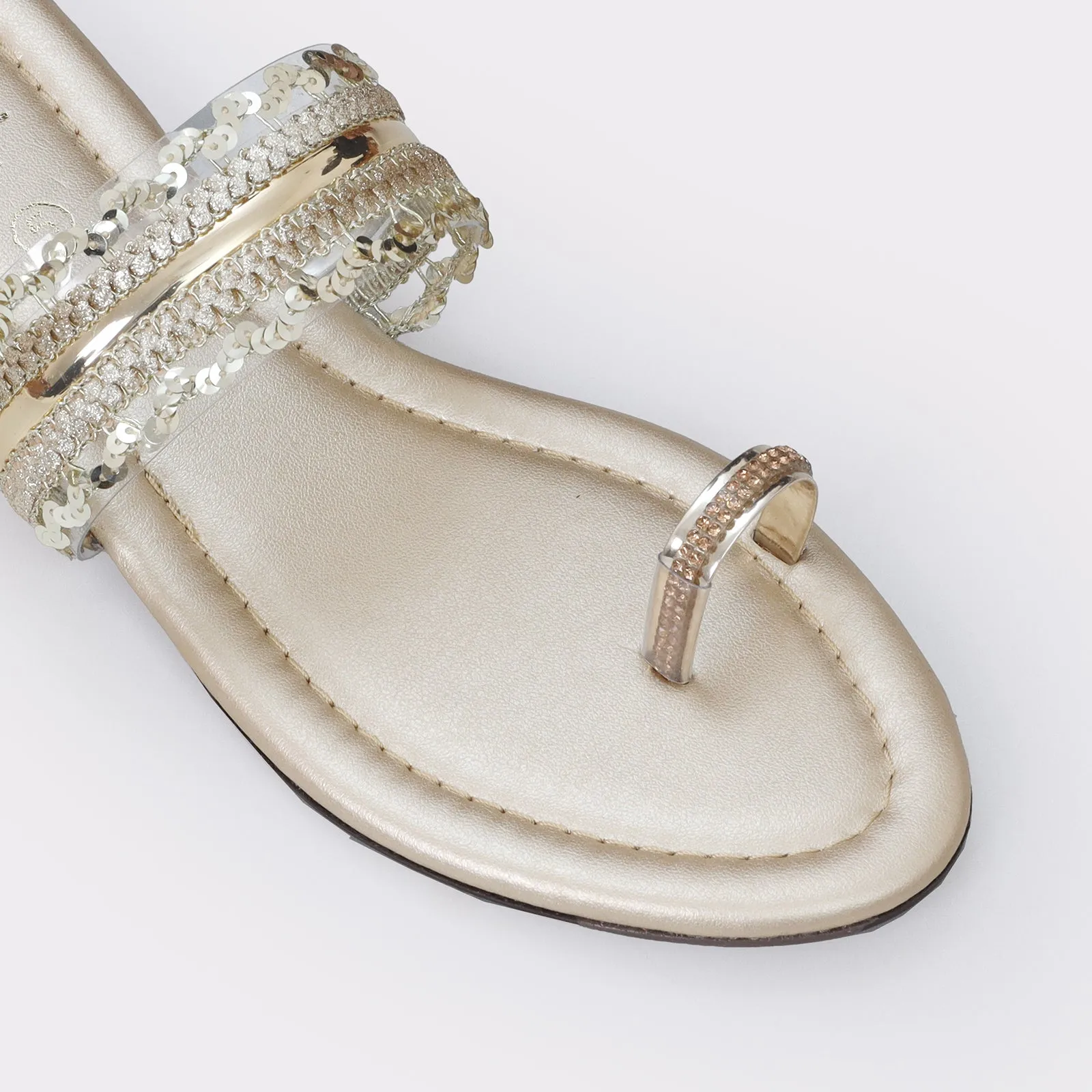 Women's Fancy To-Ring Flats