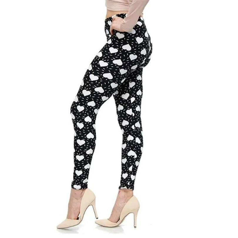 Women's Summer Casual High-Waist Leggings With Print