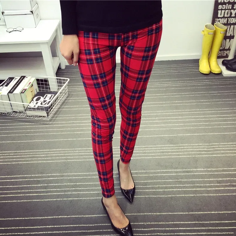 Women's Summer Casual High-Waist Leggings With Print