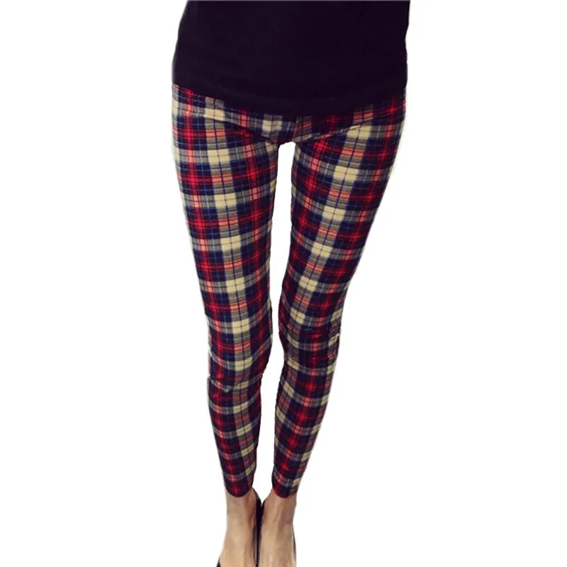 Women's Summer Casual High-Waist Leggings With Print