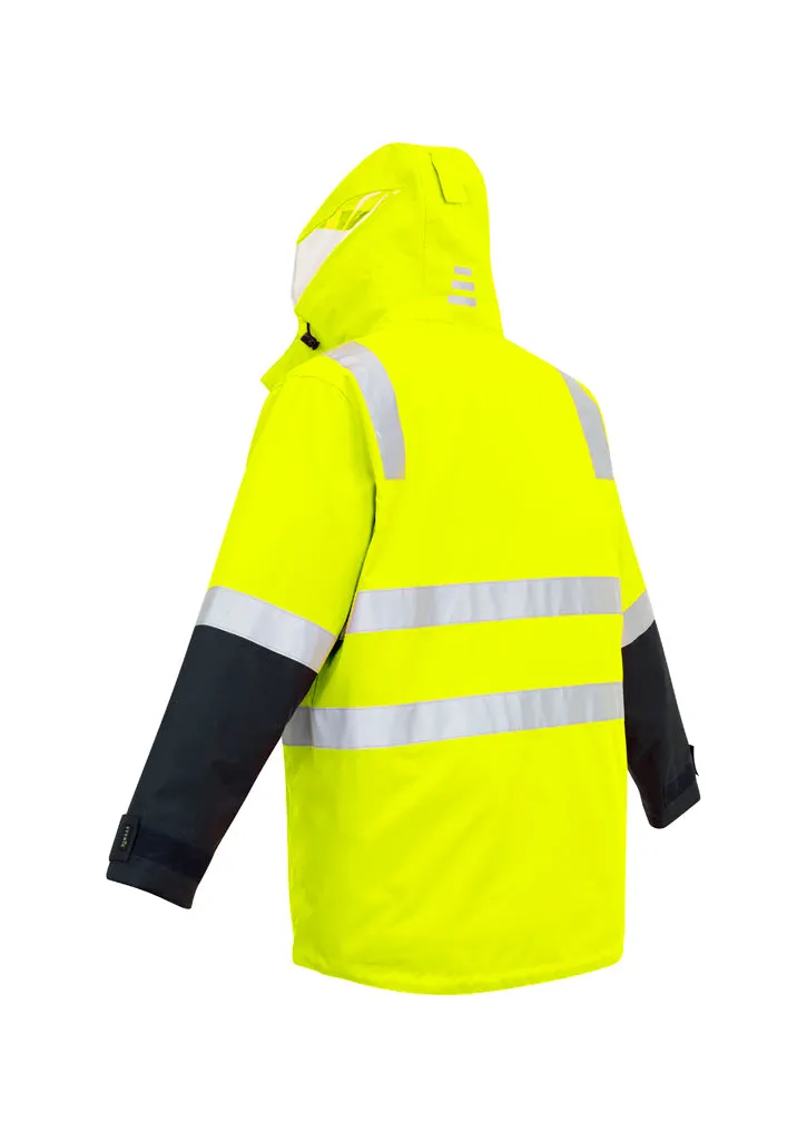 ZJ532 - Syzmik - Mens Hi Vis 4 in 1 Waterproof Jacket